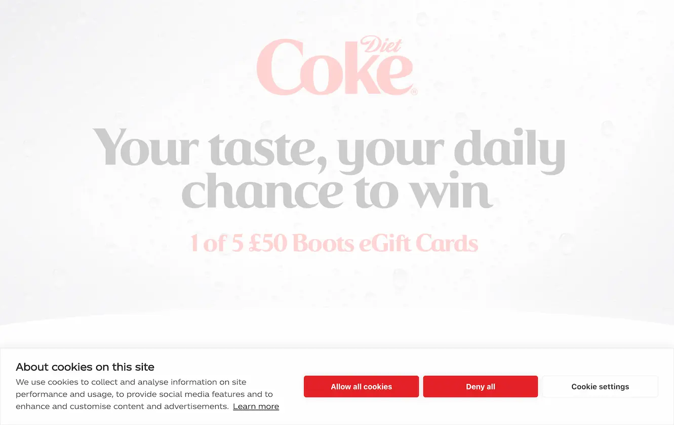 Diet Coke Project