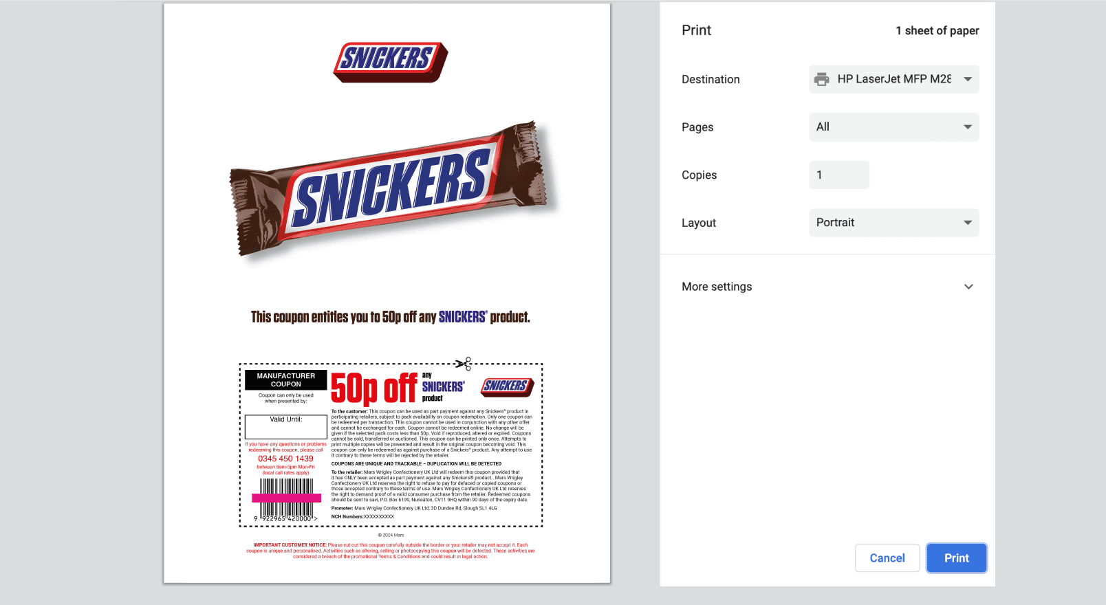 Snickers Project 3